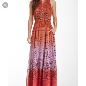 NEVER WORN Diane Von Furstenburg Silk Maxi Dress